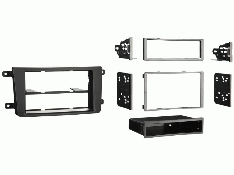 fitting kit mazda cx9 2007 - 2015 din & double din (black)