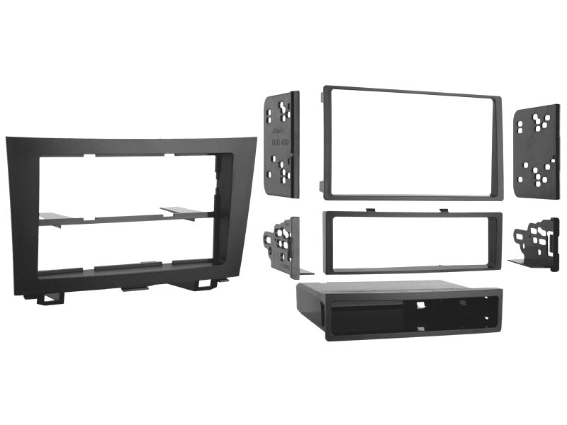 fitting kit honda crv 2007 - 2011 din & double din (black)