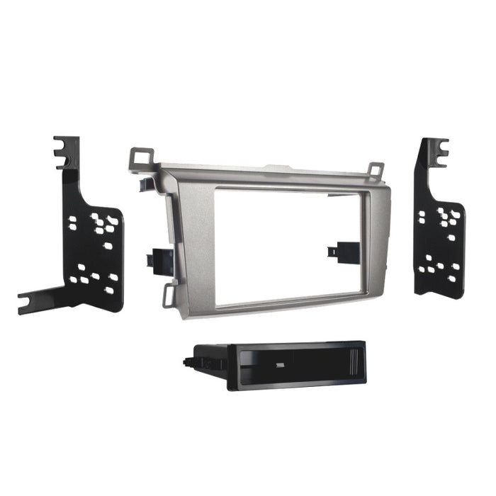 fitting kit (Compatible with Toyota) rav4 2013 - 2018 din & double din (grey)