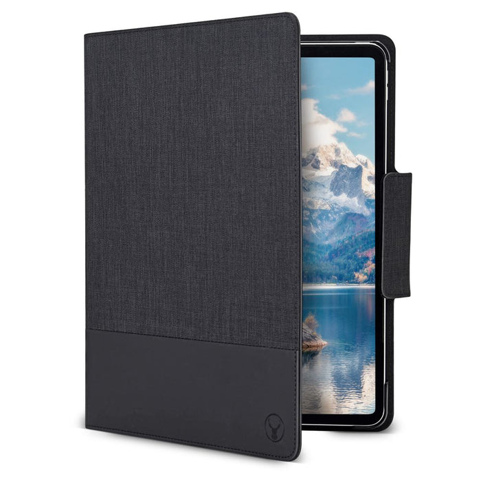 Bonelk Smart Fabric Folio for 12.9‑inch iPad Pro 4th Gen (Black/Blue)