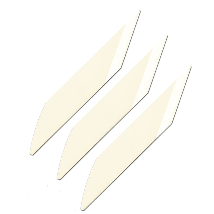 SCALE MODELLERS SUPPLY CERAMIC SCRAPER : BLADE REFILL PACK (3PC)