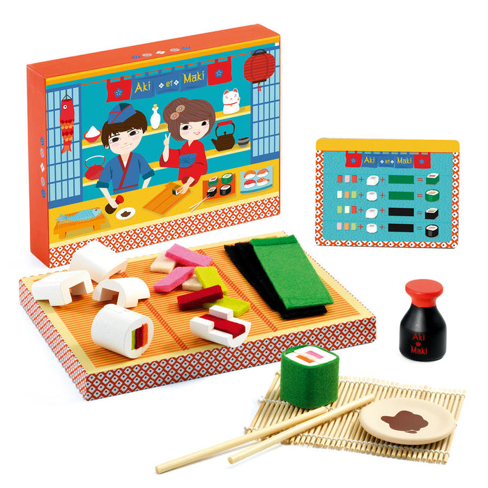 Aki et Maki Japanese restaurant theme game