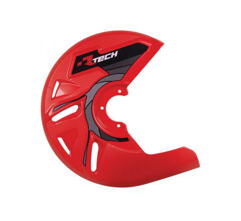 DISC GUARD RTECH SUITABLE FOR STD OR OVERSIZE DISC REQUIRES MOUNTING KIT SOLD SEPARATELY RED