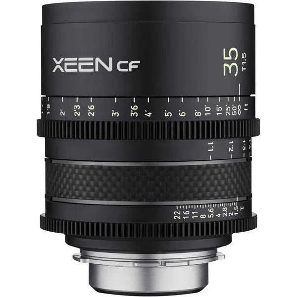 SAMYANG LENS 35MM T1.5 XEEN CARBON FIBRE CINE MF CANON EF