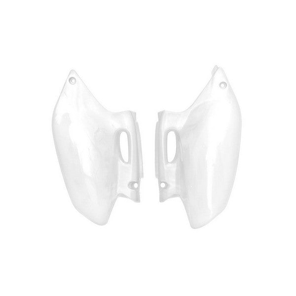 SIDEPANELS RTECH MADE IN ITALY YAMAHA YZ250F 01-02 YZ400F YZ426F WR250F WR400F WR426F 98-02  WHITE