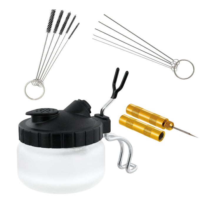 Formula Airbrush Cleaning Set With Spray Out Pot And Brushes