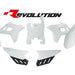 PLASTICS KIT RTECH REVOLUTION HONDA CRF250R 22-23 CRF450R 21-23 WHITE