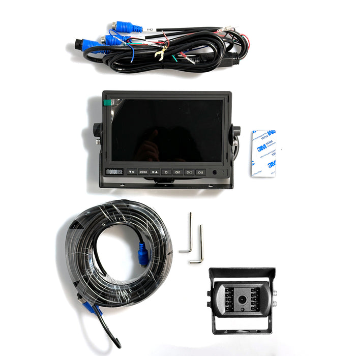 Mongoose 7" Ahd/ Hi Def -  Rear View System -- 3 Camera Input