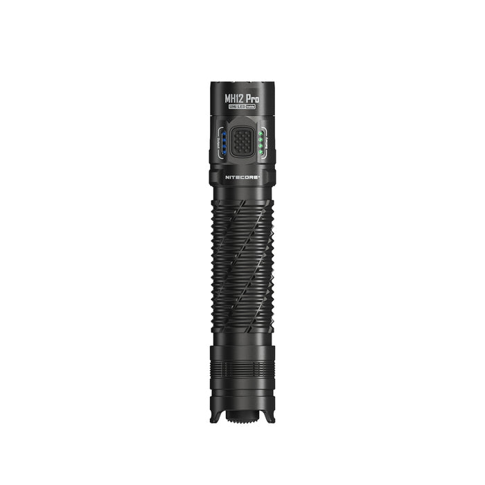 Nitecore Mh12Pro 3300 Lumen Uhi Usb-C Tactical Flashlight 505 Yards Throw