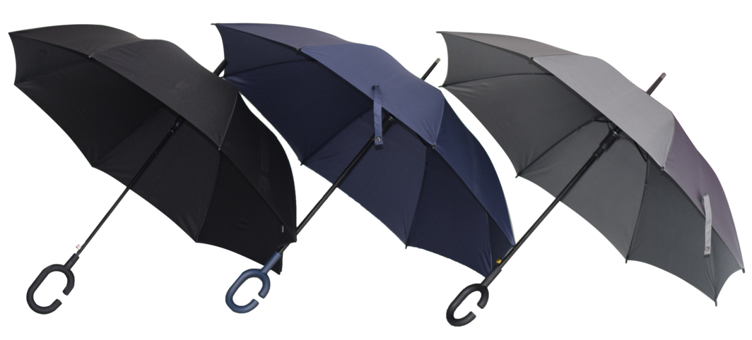 Hands Free Umbrella Black