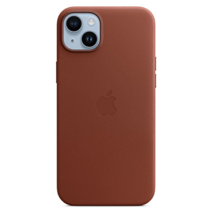 Apple iPhone 14 Plus Leather Case with MagSafe - Umber