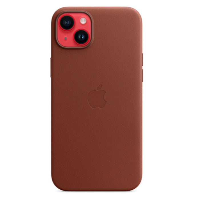 Apple iPhone 14 Plus Leather Case with MagSafe - Umber