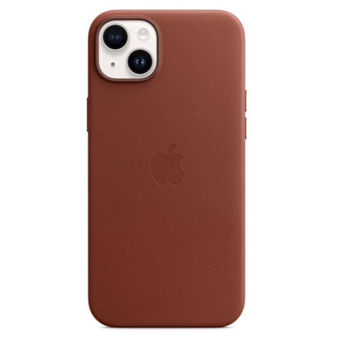 Apple iPhone 14 Plus Leather Case with MagSafe - Umber