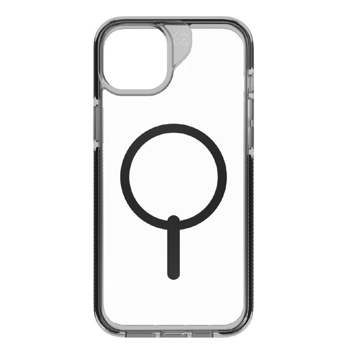 Zagg Santa Cruz Snap iPhone 15 Plus Case - Clear / Black