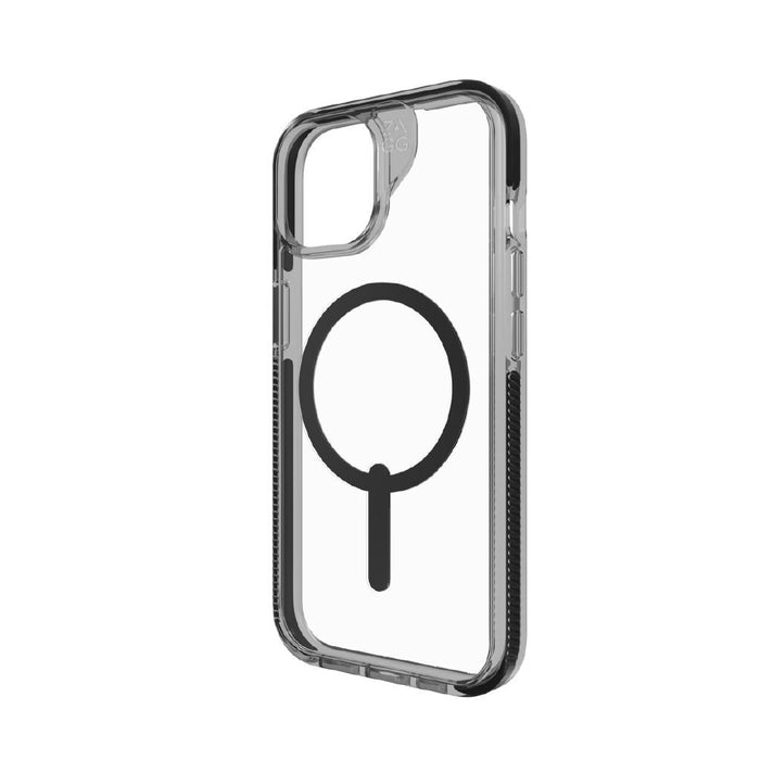 Zagg Santa Cruz Snap iPhone 15 Case - Clear / Black