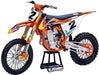 MODEL DIRT BIKE KTM 450SXF 1:10 SCALE BY NEW RAY FACTORY RED BULL COOPER WEBB