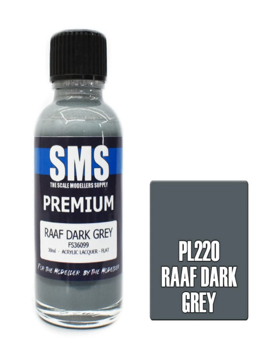 Air Brush paint 30ML PREMIUM RAAF DARK GREY ACRYLIC lacquer