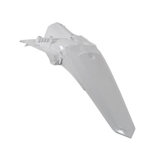 *REAR FENDER RTECH WITHOUT TAILLIGHT YAMAHA WR250F YZ250FX 15-19 YZ450FX 15-18 WR450F 16-18 WHITE