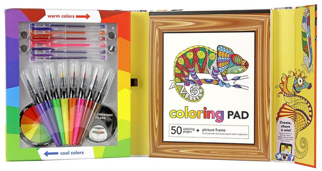 Coloring Book Kit Kits for Kids Creative Coloring - Spice Box