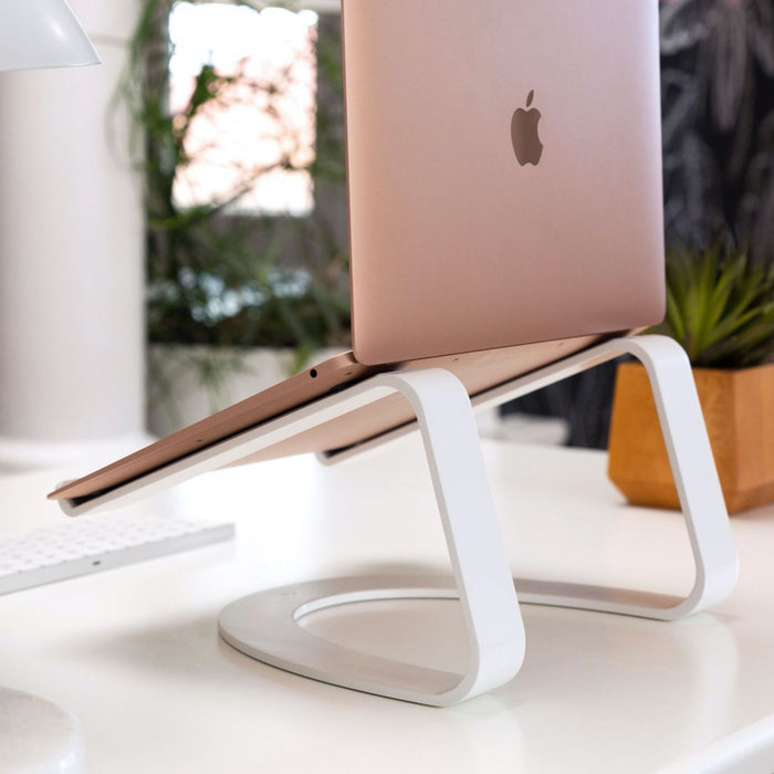 Twelve South Curve Laptop Stand for MacBook / Laptops (White)