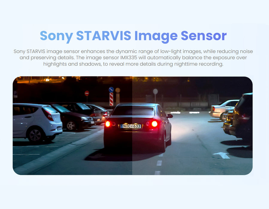 Viofo Dashcam 2K Wm1  With Sony Starvis Imx335 Sensor