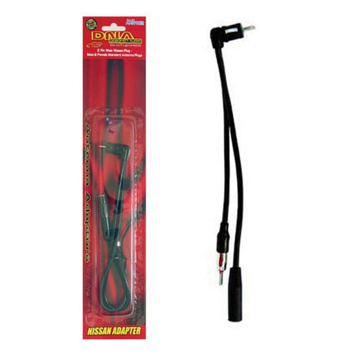 DNA AERIAL ADAPTER STANDARD SOCKET TO NISSAN ROUND 2 PIN PLUG