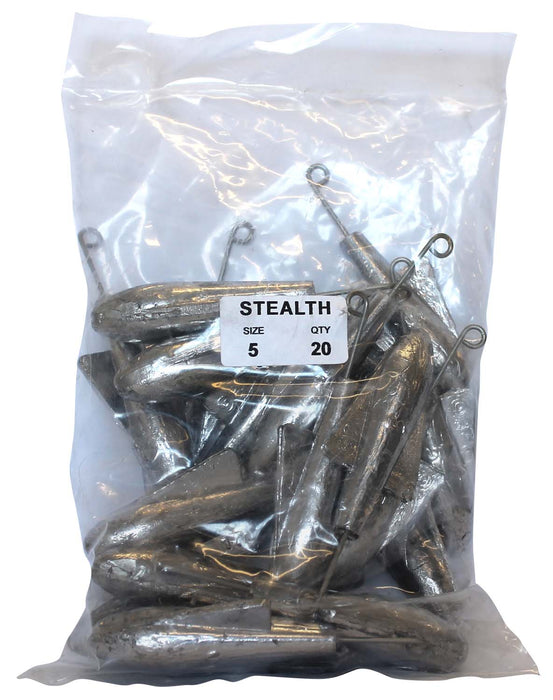 Stealth Sinker Bulk Pack 5oz (20 per pack)