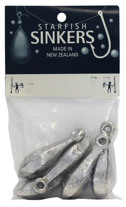 Starfish Reef Sinker Packet 2oz (5 per pack)