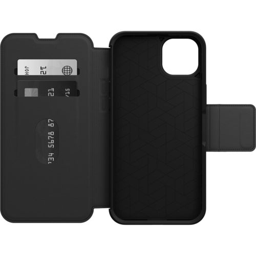 Otterbox iPhone 14 Plus Case Strada folio Case Black