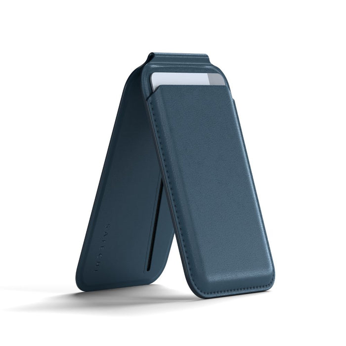 Satechi Magnetic Wallet Stand for iPhone (Blue)